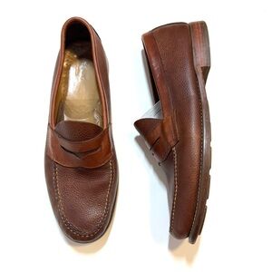 G.H. Bass Weejuns Brown Leather Slip On Penny Loafers Men’s Left 13 Right 12